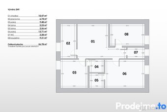 Prodej rodinného domu č. 1 - 5+kk, 125 m2 - Beřovice - 9