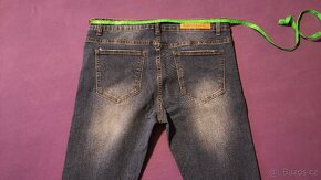 PÁNSKÉ DŽÍNY DENIM - slim - 9