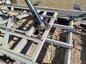 AGADOS PORTHOS B2 Třístranný sklápěcí přívěs sklápěč sklopka - 9