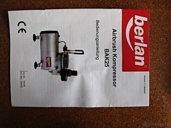 Airbrush kompressor berlan BAK 25 - 9
