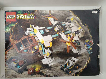 LEGO Rock Raiders 4980 Tunnel Transport +návod +box +komiks - 9