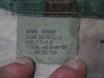 Maskáče U.S. Army Woodland - kalhoty + blůza (BDU) - 9