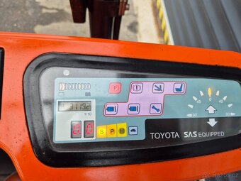 Použitý vysokozdvižný vozík Toyota 1,5t AKU - 9