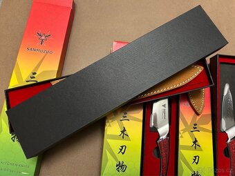 Nože Sanmuzuo LA-S9 kolekce 3ks - 9