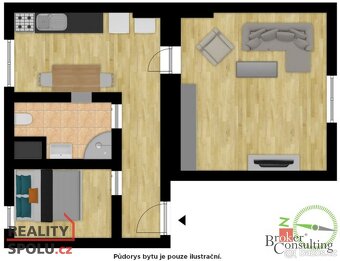 Prodej, byty/2+1, 42 m2, 28. října, Ostrava, Ostrava-město [ - 9