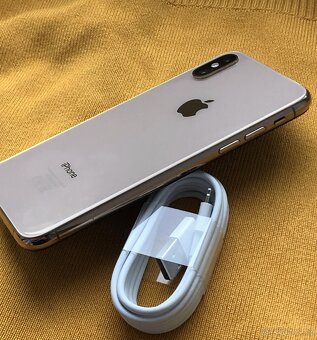 TOP STAV - Apple Iphone XS 64GB zlatý baterie 100% - 9