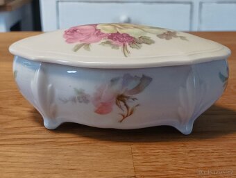 PORCELÁNOVÁ DÓZA NA ŠPERKY PHILIPPE DESHOULIERES FRANCIE - 9