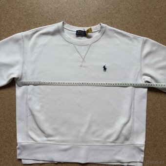 Ralph Lauren Polo bílá mikina - 9