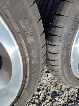 Alfa Romeo - 5x98 r17 kola s pneu 215/45 17 - 9