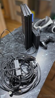 Playstation 4 Pro 1TB + PS VR1 + PLAYSEAT + LOGITECH G29 - 9