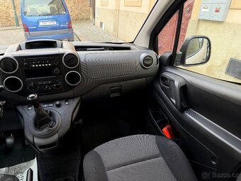 Peugeot Partner Maxi 1.6HDi 73kw koup.ČR DPH Klima 2.Majitel - 9