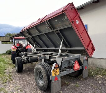 Traktorový dvoustranný sklápěcí přívěs BSS PS2 09.07 AGRO - 9