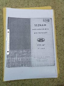 Jawa 250 speciál zbytek dílů po renovaci - 9
