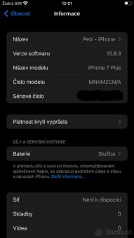 Apple iPhone 7plus 128gb černý - 9
