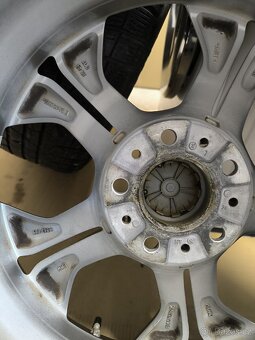 Alu kola BMW X3 5x120 r18 Originál, zimní pneu+TPMS - 9