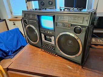 SHARP 5P-37G ohromný boombox plně funkční - 9