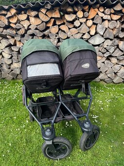 Dvojčecí kočár TFK DUO 2 2023 olive - 9