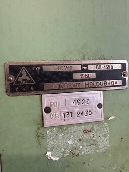 Svislá obrážečka HOV 25 , HOV 16 , Hopfengartner - více ks - 9