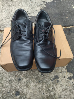 Pánské společenské kožené boty vel. 44 - 9