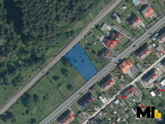 Prodej stavební parcely, 1116 m2, Jindřichov - 9