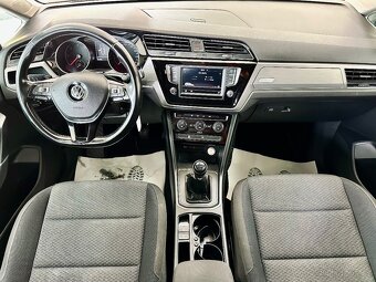 VW Touran III 1.6TDI/81Kw/2016/7-MÍST/1.MAJITEL/HEZKÝ STAV - 9