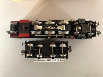 Märklin Gauge 0, Lokomotiva HR 7012920 s tendrem, originál, - 9