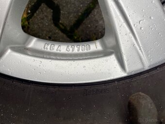 Alu kola ATS rozteč 5x112 zánovní letní pneu 195/65/15 - 9