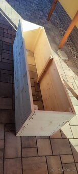 ​Vyvýšené záhony ze smrkového hoblovaného dřeva 200x50x62 - 9