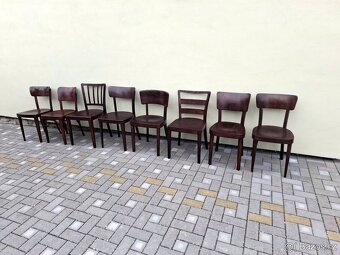 Celodřevěné židle TON, THONET - 9