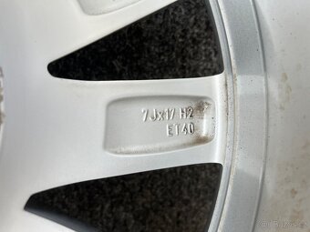 Originál Alu kola R17 Škoda Superb III 7x17 5x112 ET40 - 9