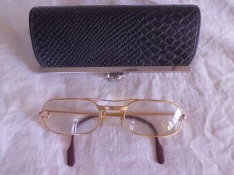 Originál Luxusní Vintage Brýle - CARTIER - PARIS - Rok 1983 - 9