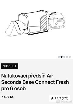 Nafukovací předsíň Air Second Base - 9