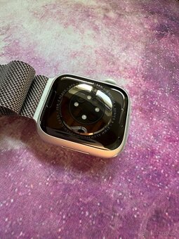 Prodám Apple Watch 9 41mm GPS+Cellular Milánsky tah - 9