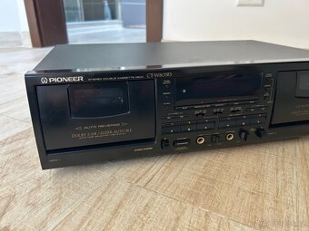 Pioneer CT-W803RS stereo double cassette deck s Dolby B,C,S - 9
