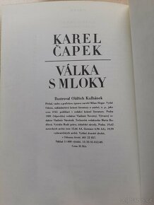 Valka s mloky - Karel Čapek, Odeon 1989 - 9