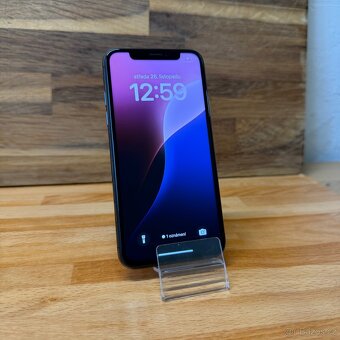 IPhone XS 64GB, černý, 100% bat., nefunkční Face ID (záruka) - 9