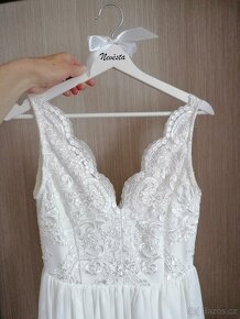 Svatební šaty vel. 38 - 9