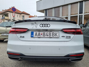 Spoiler kridlo lipko kufru AUDI A5 S5 RS5 model B9 - 9