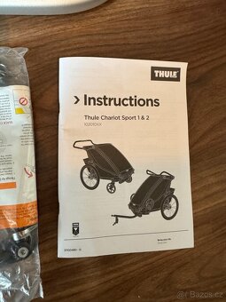 Thule Chariot Sport 1 Midnight black 2022 - 9