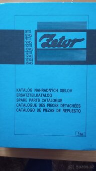 Katalogy a dílenské příručky Zetor a nakladače UNHZ. - 9