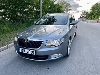 Škoda Superb II 3.6 FSI Elegance, webasto, TOP - 9