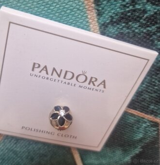 Pandora klip Mystic flower jako nový se zirkonem - 9