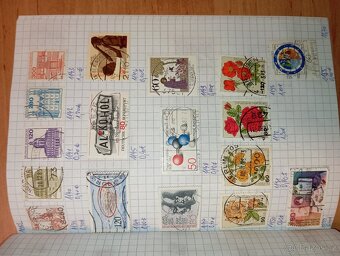 Německé poštovní známky 1972-1984 zošit - 9