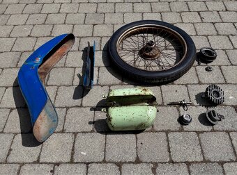 Jawa 50 parez, pionyr, fichtl - díly - 9