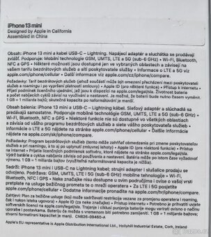 iPhone 13 mini bílý - 9