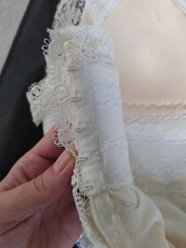 Svatební šaty vel. 36-38 - 9