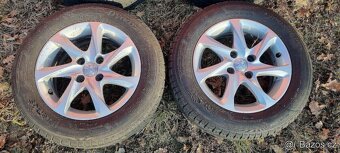 Alu kola Originál Peugeot Azote 4x108 6x15 ET23 185/65r15 - 9