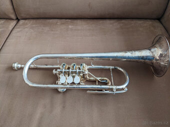 C-trumpeta mistr J. Scherzer Rino Markneukirchen Ref. 8209 s - 9