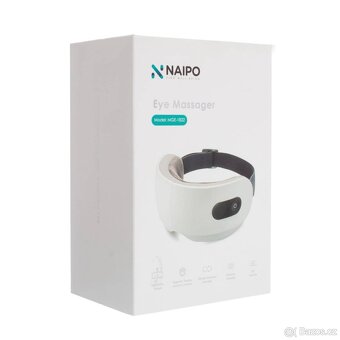 Bezdrátový oční masážní přístroj Naipo MGE‑1822 s bluetooth - 9