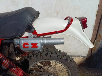stavba z čz 125 511 516 soutěžní terénní motokross - 9